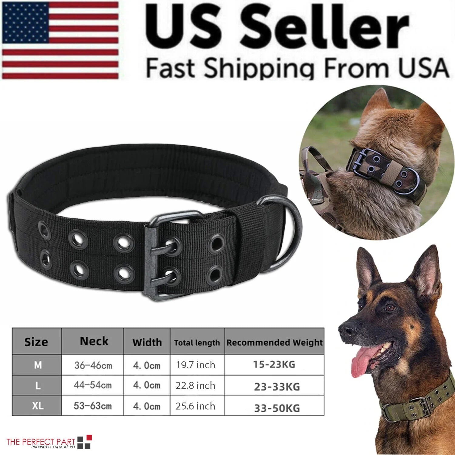 Miitary Dog Collar 