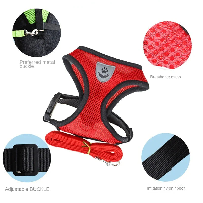  Adjustable Pet Harness