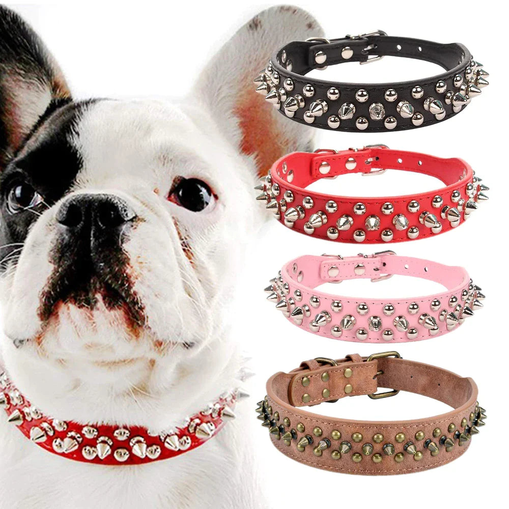  Leather Dog Collar 