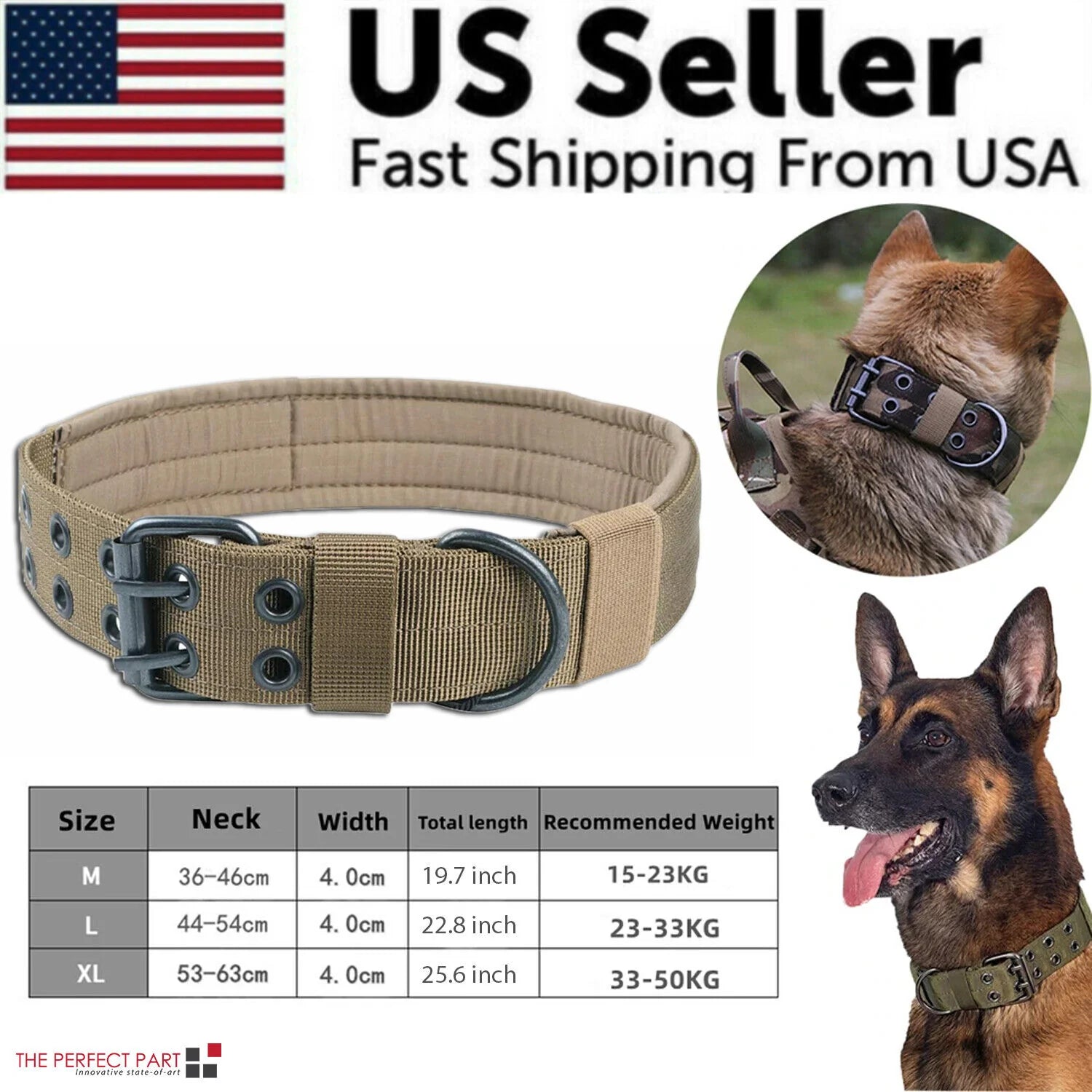 Miitary Dog Collar 