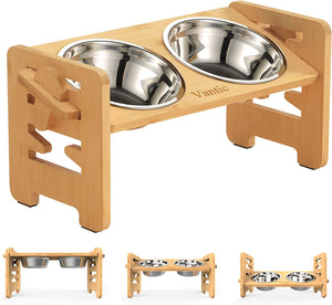  Adjustable Dog Bowls  