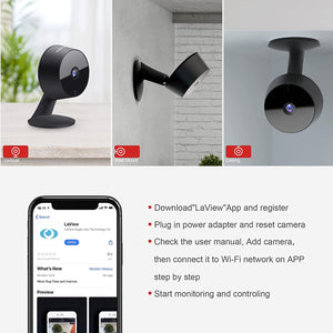  Home Security Wi-Fi Cameras  