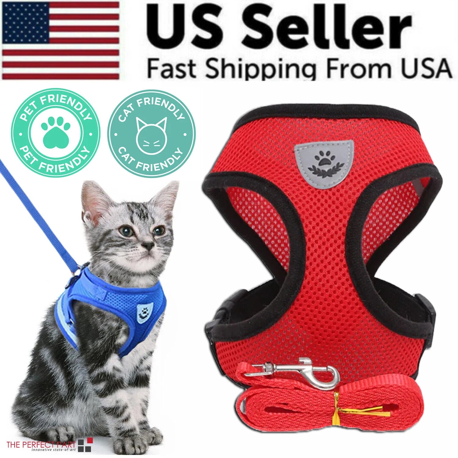  Adjustable Pet Harness