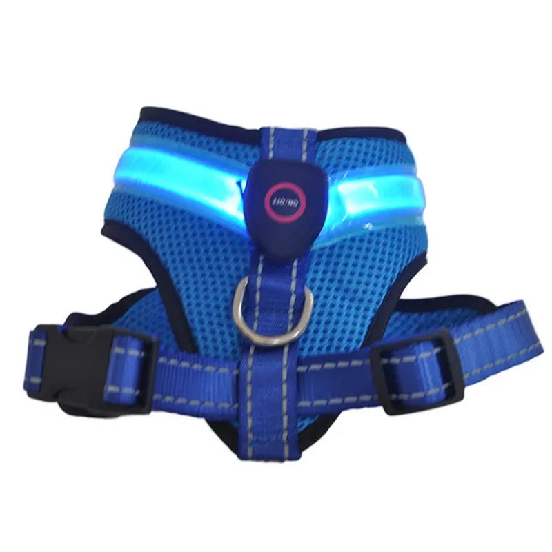 LED Luminous Dog Harness  