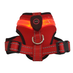 LED Luminous Dog Harness  