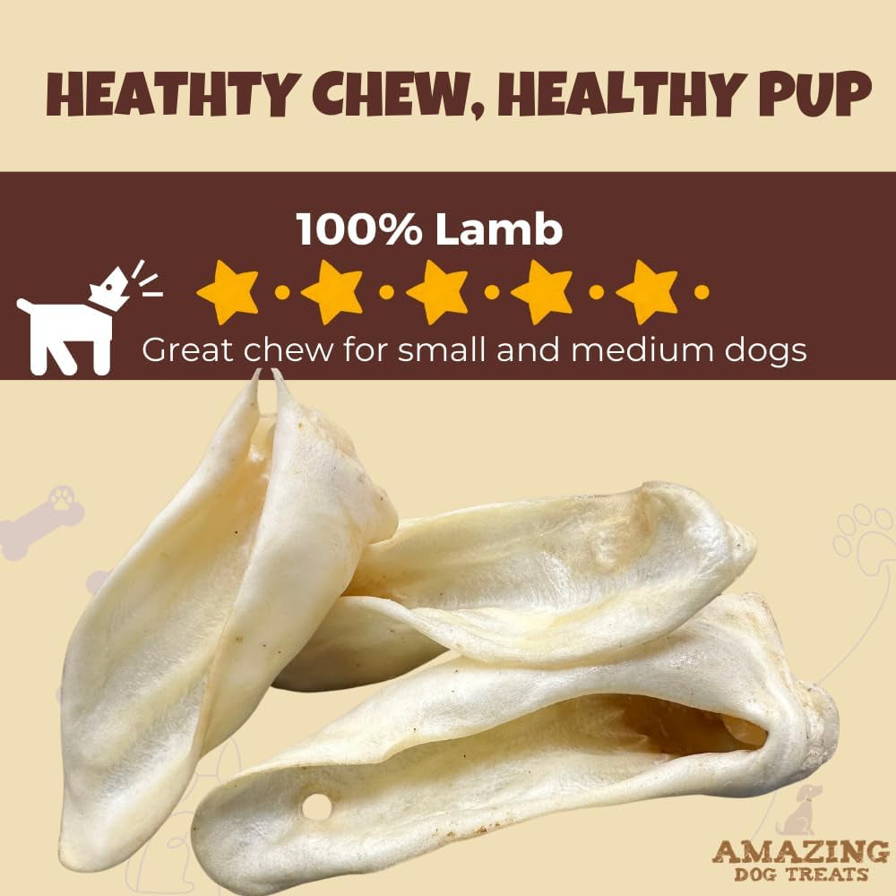   Lamb Ear Dog Chews 