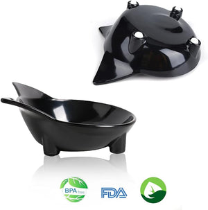  Shallow Cat Food Dishes  