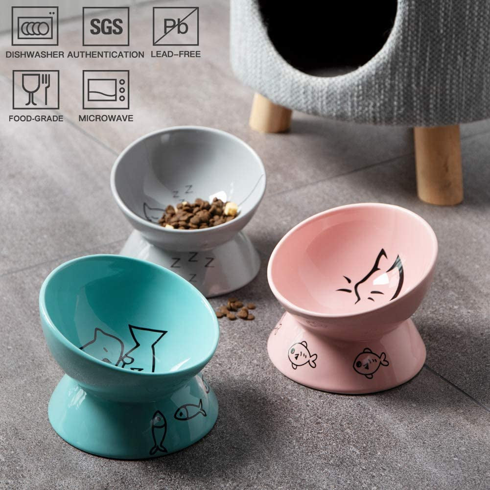 Raised Cat Bowl  