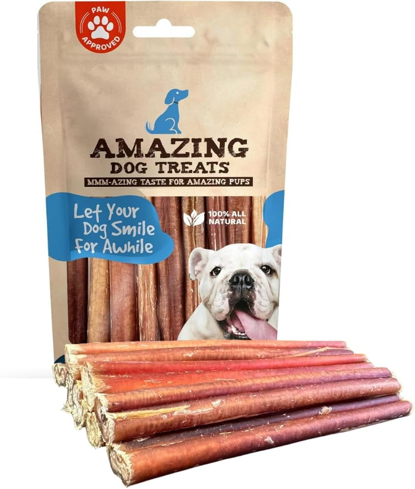  Bully Stick Dog Chews  