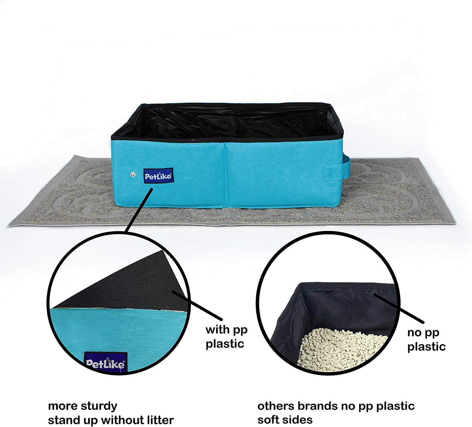 Travel Cat Litter Box 