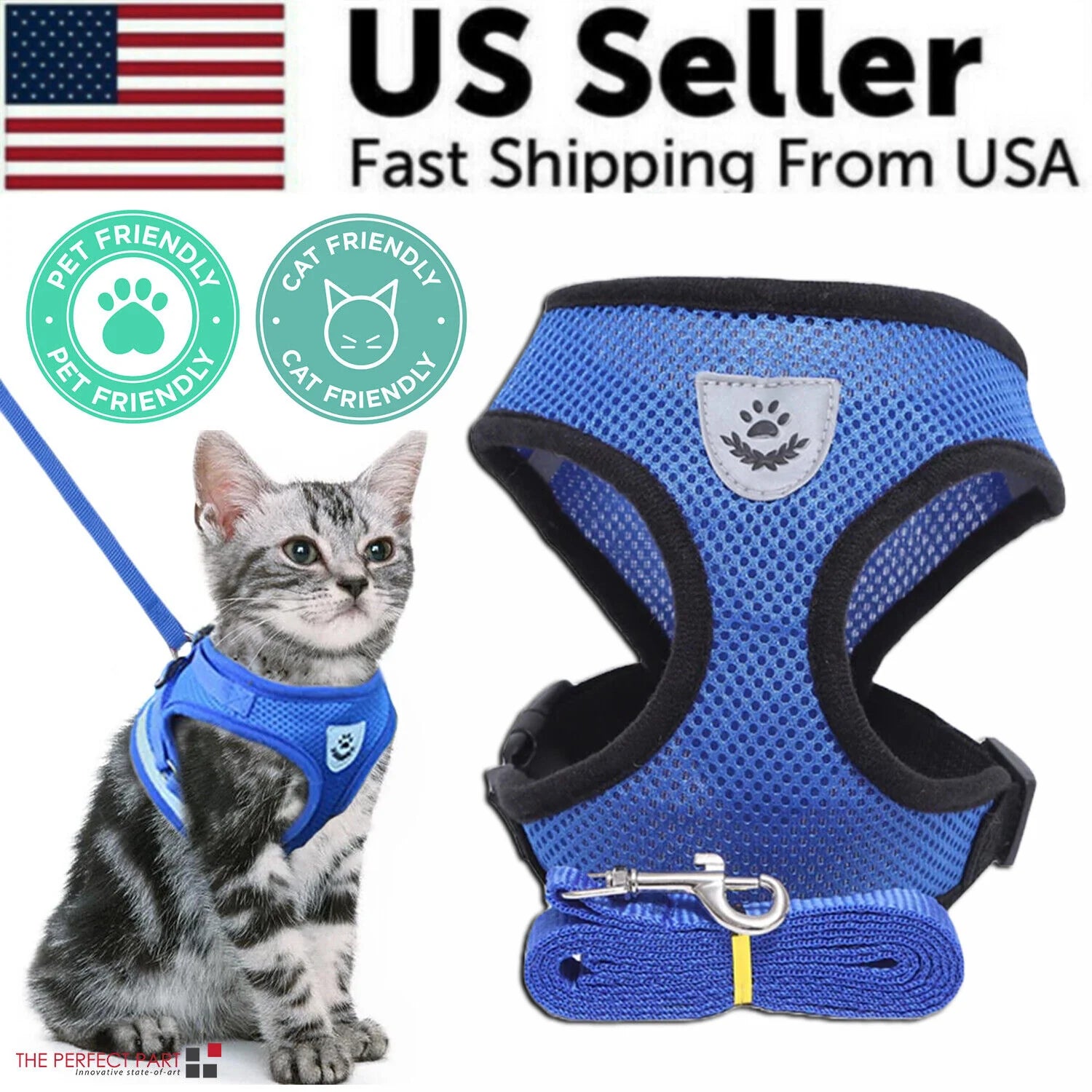  Adjustable Pet Harness