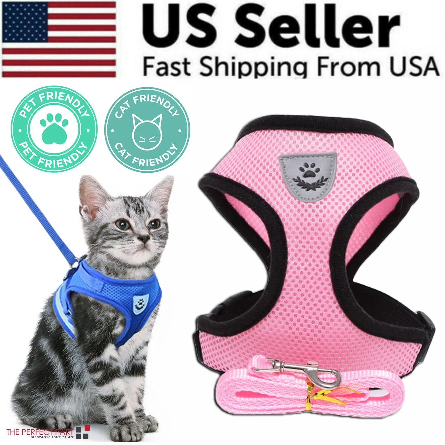  Adjustable Pet Harness