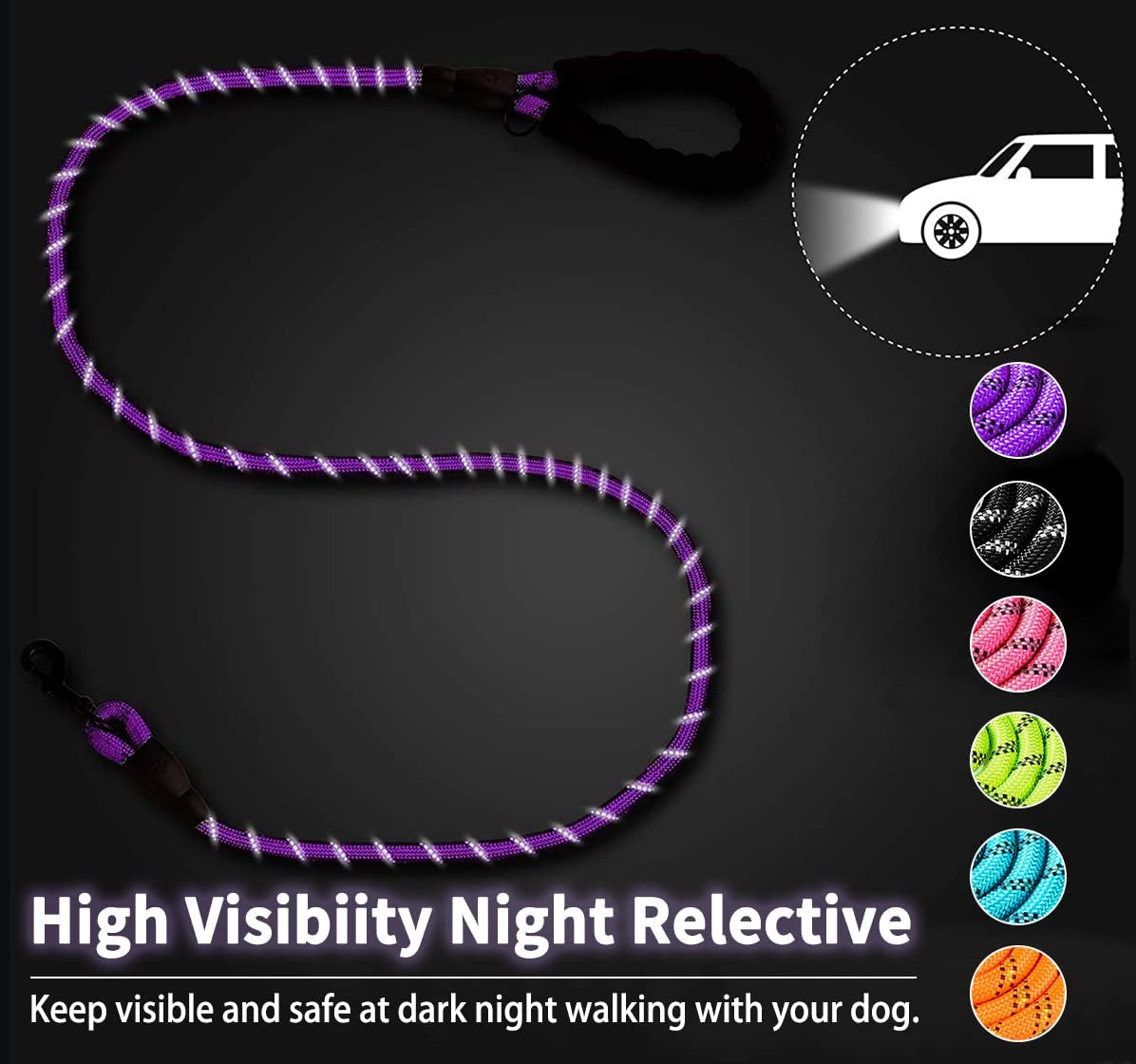  Reflective Pet Leash 