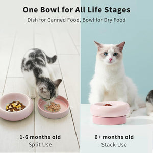  Ceramic Cat Bowl 