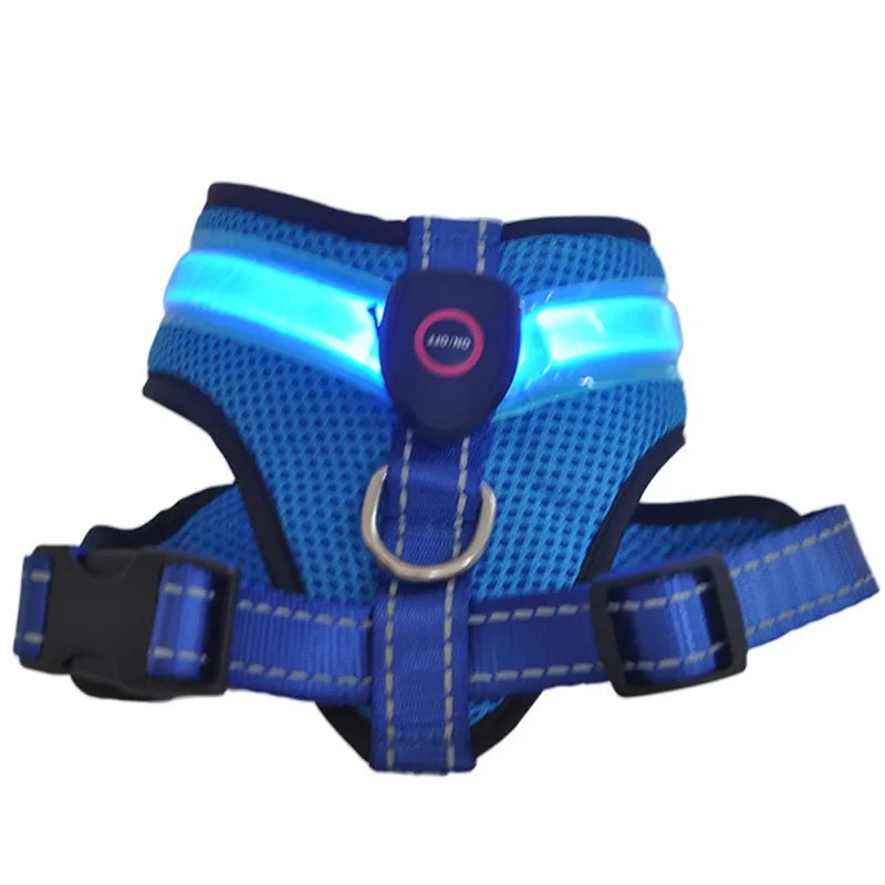 LED Luminous Dog Harness  