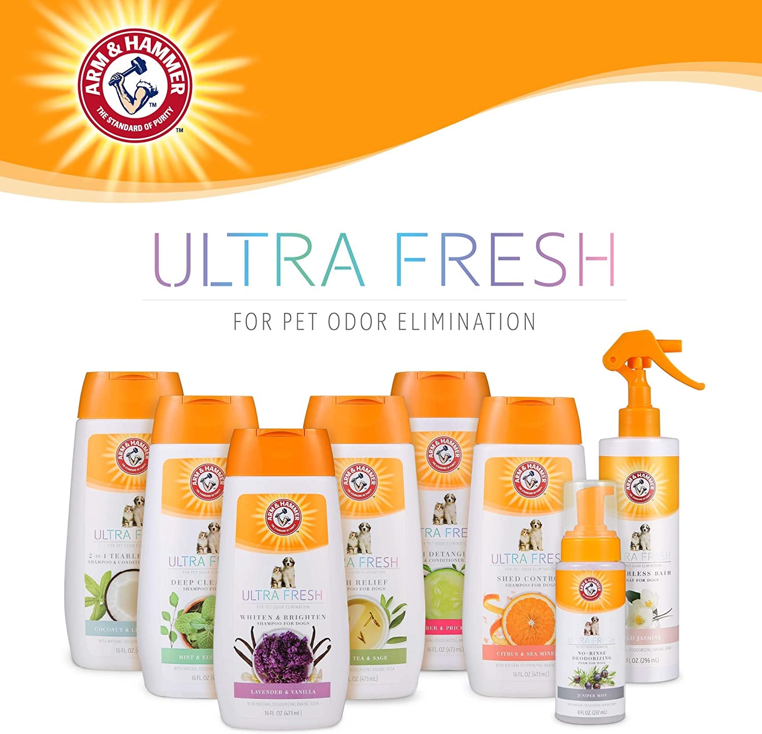 Ultra Fresh Shampoos  